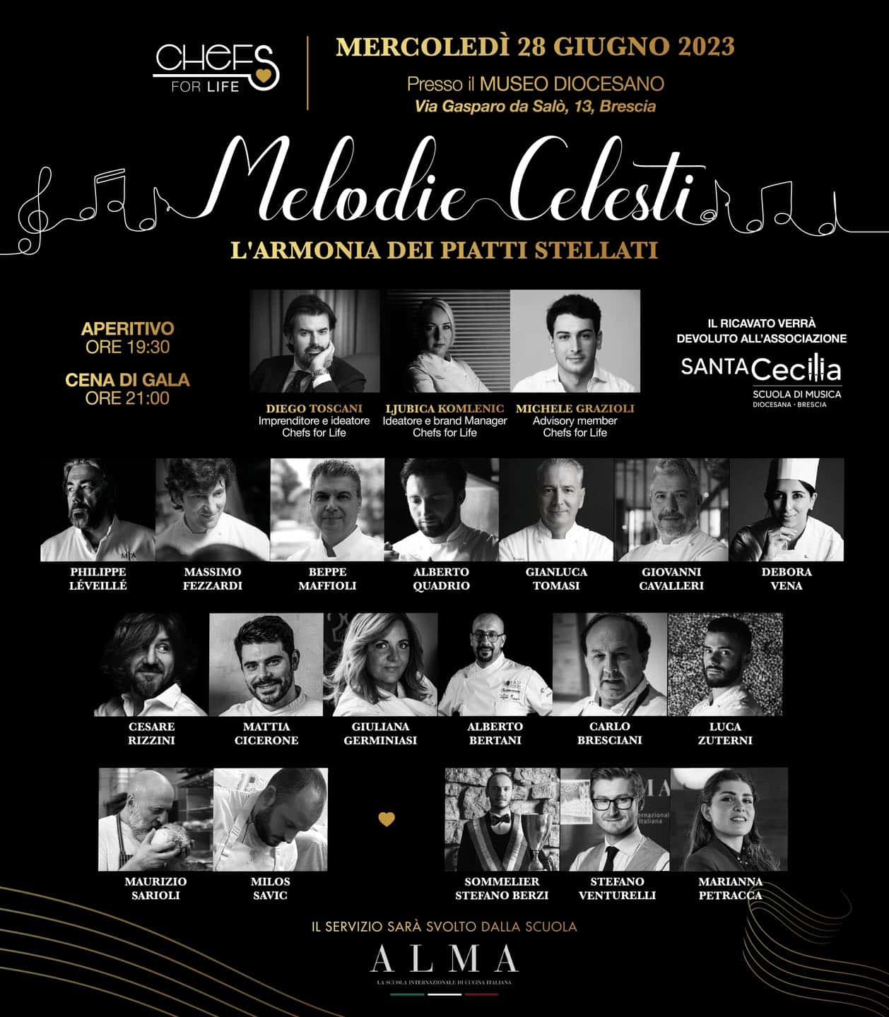 Melodie Celesti. L'Armonia dei Piatti Stellati Museo Diocesano